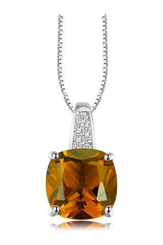 Brezza Lusso Jewelry Zultanit Diaspora Zarit Sultanit Taşlı Kadın Gümüş Kolye 45 CM 45 CM