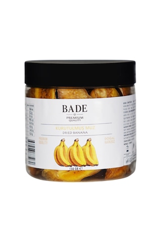 Muz Kuru Meyve Cipsi - Şekersiz Katkısız Doğal Sağlıklı Atıştırmalık 150 Gr. 150 G