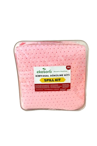 Semedis Kimyasal Dökülme Kiti 35 Litre Pembe