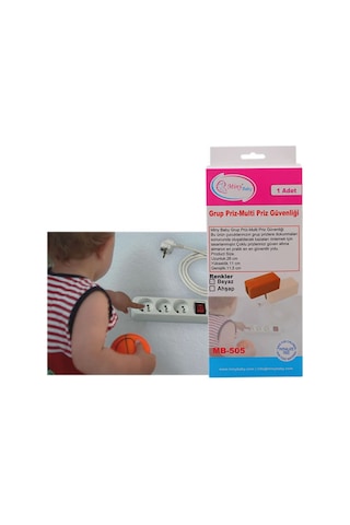 Miny Baby Priz Koruma Multipriz Koruyucu Kahverengi