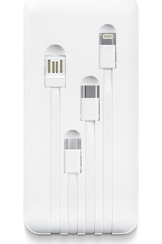 Powerway 10.000 Mah Dijital Göstergeli Kablolu İnce Tasarim Powerbank Tx108