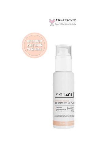 Skin401 Multi-fonksiyonel Aydınlatıcı Bb Krem Spf 50+ / Açık Cilt Tonu 50ml Light Tone Light