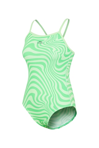 Slazenger Thinstrap Kadın Yüzücü Yeşil Mayo