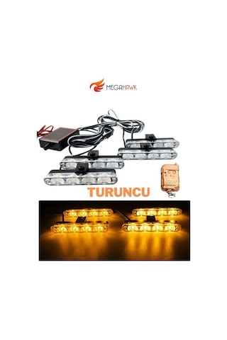 Panjur İçi Çakar Turuncu 4x4 Uzaktan Kumandalı