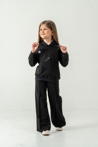 Xo Kids Kız Çocuk Alt Üst Takım 7-10 Yaş 52015 Siyah