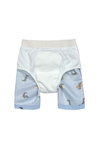 Lassig Crocodile Uv Korumalı Mayo Şort Sky Blue Mavi