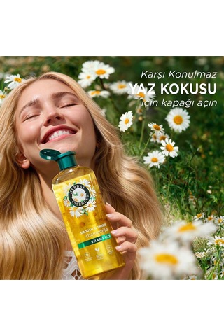 Herbal Essences Şampuan Parlak Pürüzsüz Papatya 350 Ml
