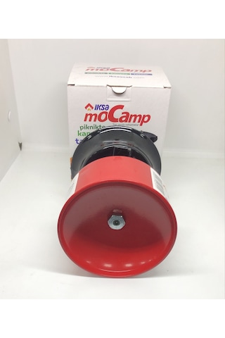 İksa Taşınabilir Ocak Mocamp Çakmak Gazlı Pratik Kamp Ocağı Kırmızı