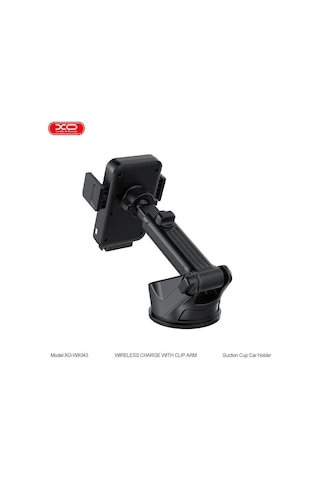 Wx043 15w Araç İçi Kablosuz Şarj Cihazı Vantuzlu Model - Telefon Tutucu