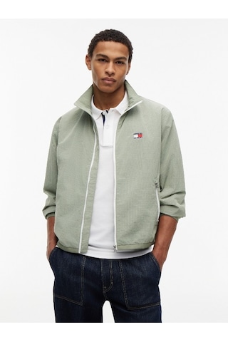 Tommy Hilfiger Tjm Rıpstop Essentıal Jacket Erkek Yeşil Mont - Dm0dm23229