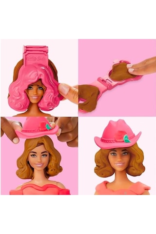 Play Doh Barbie Çiçekli Ve Püsküllü Oyun Hamuru Seti G1360 Çok Renkli