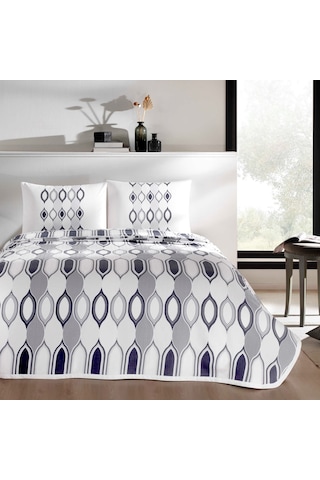 Taç Pike Takımı Falcon Gri Tek Kişilik