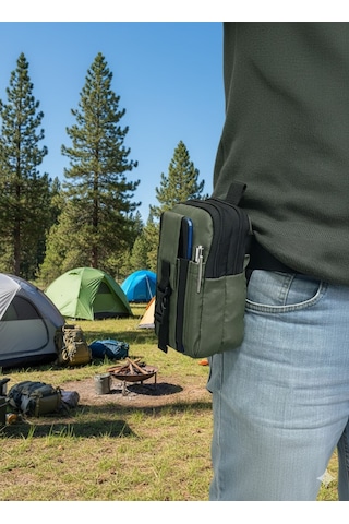 Newish Polo Taktik Bel Ve Kemer Çantası-np850 Haki