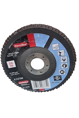 Metabo 125x22,23 P60 623196000 Inox Flap Disk 10 Adet