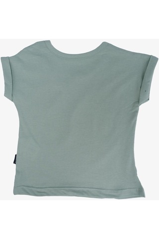 Bebelop Renkli Baskılı Bisiklet Yaka T-shirt 2'li Set 001