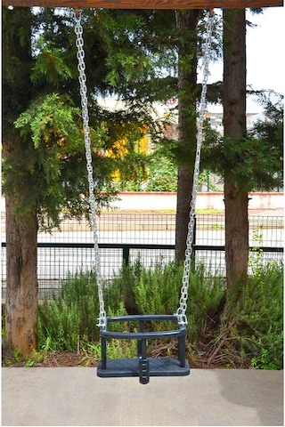 Teplay Zincirli Korumalı Bebek Salıncağı Siyah