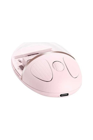 Prestigegoods Benwıs Ot-cms-wh Kristal 2.4ghz Kablosuz Bluetooth Fare - Sessiz, Bluetooth Ve 2.4ghz Bağlantı OT-CMS-WH