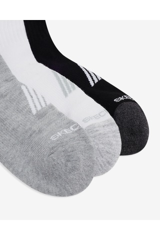 Skechers 6'lı Kadın Yarım Taban Crew Çorap Kadın Beyaz Çorap S600318-107