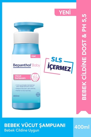Bepanthol Baby Vücut Şampuanı  400 ML