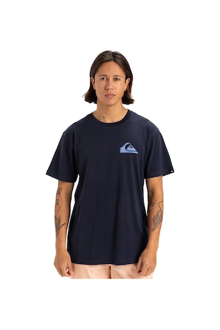 Quiksilver Window Pane Erkek Lacivert Yuvarlak Yaka Tişört Lacivert