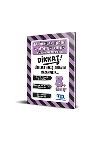 8.sınıf Lgs T.c. Inkilap Tarihi Ve Atatürkçülük Dikkat Denemeleri