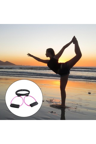 Dolıty Fitness Ganimet Eğitim Bandı Ayarlanabilir Bel Pembe Pembe
