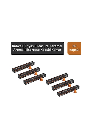 Kahve Dünyası Karamel Aromalı Kapsül Kahve 6 x 10 Kapsül