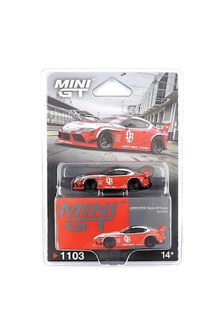 Mini Gt Lb Works Toyota Gr Supra Red/white