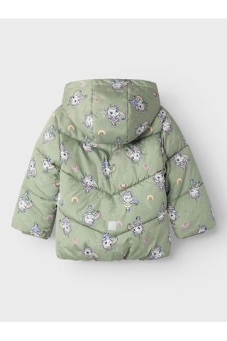 Name It Nmfmay Kız Çocuk Mont Yeşil