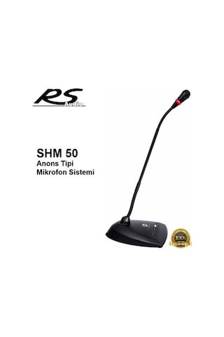 Rs Audio Shm 50 Anons Tipi Mikrofon Sistemi