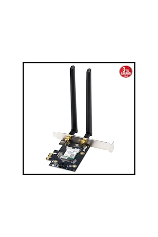 Asus Pce-be6500, Be6500, 2xanten, 6500mbps, Tri-bant, 6ghz Wifi 7, Bluetooth V5.4, Wpa3, Pcı-express