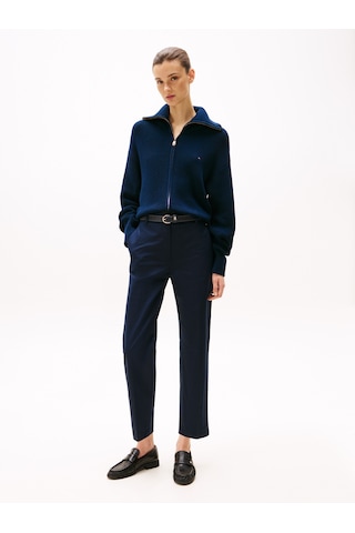 Tommy Hilfiger Co Slım Straıght Chıno Kadın Mavi Pantolon - Ww0ww40504 Mavi
