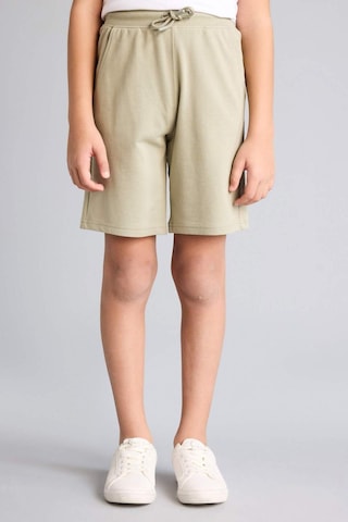 Defacto Regular Fıt Sweatshırt Kumaşı Şort Erkek Çocuk B5867a826smgn497 Yeşil-gn497