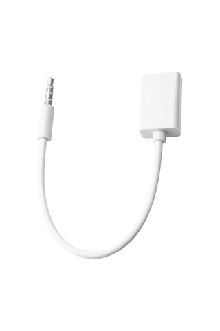 3,5 Mm Erkek Aux Ses Fişi Jakından Usb 2.0 Dişi Dönüştürücü Kablo Kordonu Akıllı Telefon Cep Telefonu İçin Araç Mp3 - Kaiyi