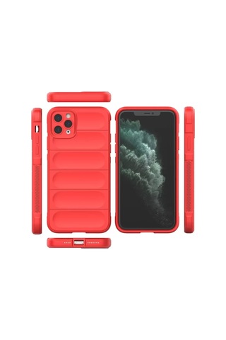 Newface Apple iPhone Uyumlu 11 Pro Max Kılıf Optimum Silikon