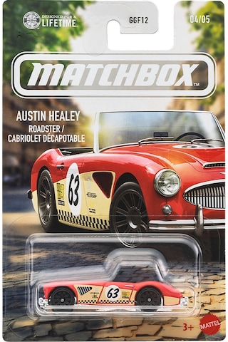 Matchbox Temalı Arabalar Austın Healey Roadster/cabrıolet Jjr58 Çok Renkli