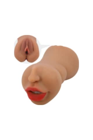 Odins Shop 3 Boyutlu Suni Oral & Vajinal Mastürbatör - Zoey