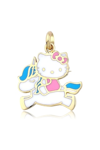 Hello Kitty Altın Kolye Ucu Ku2474a