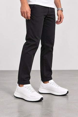Ht Hotin Cipher Erkek Bağcıklı Günlük Sneaker Spor Ayakkabı - Beyaz