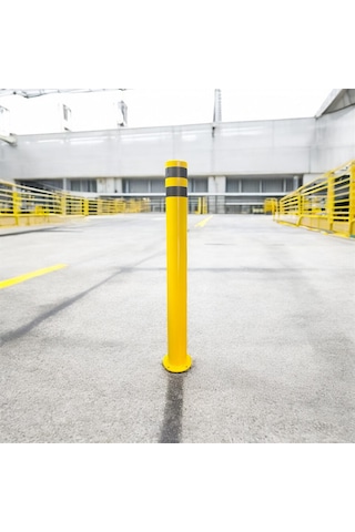 Metal Otopark Demir Duba Delinatör Sabit Park Bariyeri Park Engel Demiri 100cm