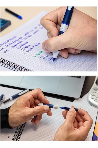 Mavi Kırmızı One Change Pilot Kalem 2 Renk 1 Adet Schneider One Change Pilot Kalem Kırmızı Mavi Renk Kırmızı