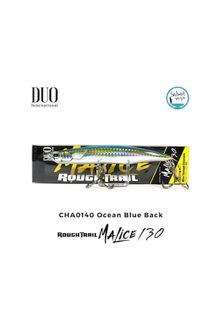 Duo Rough Trail Malice 130 Cha0140 Ocean Blue Back Sahte Balık