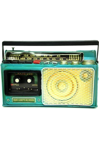Dekoratif Metal Radyo Kumbara C0313
