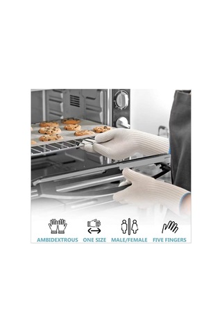 İç Ve Dış Mekan Kullanımı İçin Isıya Dayanıklı Fırın Eldivenleri Pişirme, Fırınlama, Tencere Tutma Ve Izgara İçin Isıya Dayanıklı Eldivenler Diğer