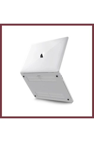 Storeşahin Apple Uyumlu Macbook Pro 13 2020 Macbook Buzlu Kapak - Şeffaf Shn0720