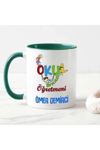 Kişiye Özel Okul Öncesi Öğretmeni Kupa Bardak Ha24