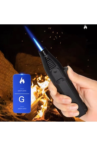 Profesyonel Jet Gazlı Rüzgar Mutfak Çakmağı - Torch Pürmüz Çakmak