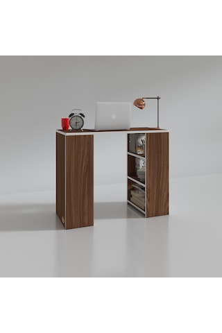 Kenzlife Bilgisayar Çalışma Masası Venüs Cvz Ofis Sekreter Laptop Beyaz