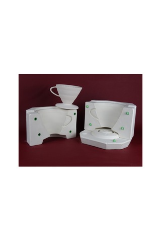 Kahve Demliği Dripper Dripper Sanatsal Seri
