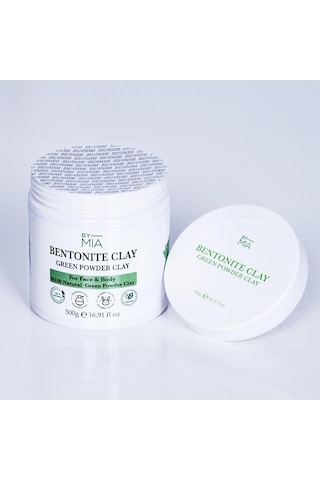Lexroo Yüz Ve Vücut Bentonit Kili%100 Natural Doğal Yeşil Toz Kil 500 Gr